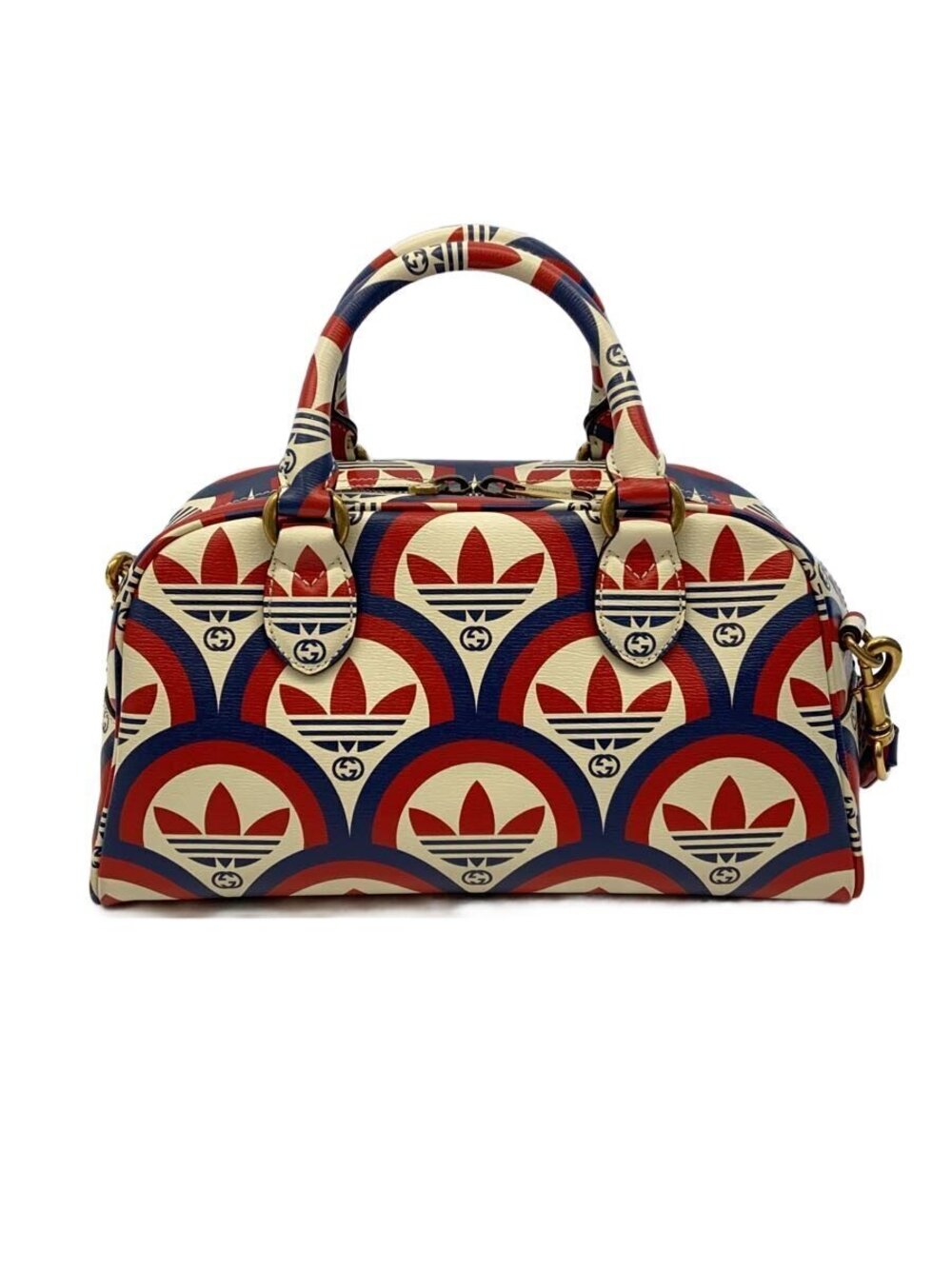 Gucci Duffle Bag Interlocking G Leather